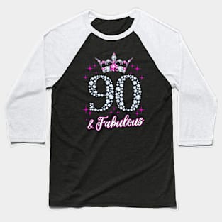 90 And Fabulous 1929 90Th Baseball T-Shirt